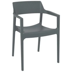 TULUM DARK GREY ΠΟΛΥΘΡΟΝΑ ΠΟΛ/ΝΙΟΥ 55X52X79εκ. TULUM DARK GREY ΠΟΛΥΘΡΟΝΑ ΠΟΛ/ΝΙΟΥ 55X52X79εκ.