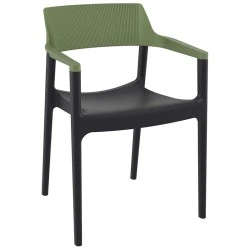 TULUM BLACK/OLIVE GREEN ΠΟΛΥΘΡΟΝΑ ΠΟΛ/ΝΙΟΥ 55X52X79εκ. TULUM BLACK/OLIVE GREEN ΠΟΛΥΘΡΟΝΑ ΠΟΛ/ΝΙΟΥ 55X52X79εκ.