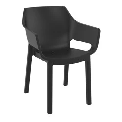 DORA BLACK ΠΟΛΥΘΡΟΝΑ ΠΟΛ/ΝΙΟΥ 58X59X80εκ. DORA BLACK ΠΟΛΥΘΡΟΝΑ ΠΟΛ/ΝΙΟΥ 58X59X80εκ.