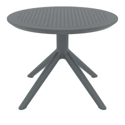 SKY DARK GREY MINI Φ60X45εκ. ΤΡΑΠΕΖΙ ΠΟΛ/ΝΙΟΥ SKY DARK GREY MINI Φ60X45εκ. ΤΡΑΠΕΖΙ ΠΟΛ/ΝΙΟΥ