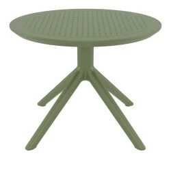 SKY OLIVE GREEN MINI Φ60X45εκ. ΤΡΑΠΕΖΙ ΠΟΛ/ΝΙΟΥ SKY OLIVE GREEN MINI Φ60X45εκ. ΤΡΑΠΕΖΙ ΠΟΛ/ΝΙΟΥ