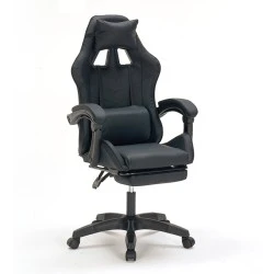 A9937 ΜΑΥΡΟ PVC ΠΟΛΥΘΡΟΝΑ GAMING/ΜΕ ΥΠΟΠΟΔΙΟ A9937 ΜΑΥΡΟ PVC ΠΟΛΥΘΡΟΝΑ GAMING/ΜΕ ΥΠΟΠΟΔΙΟ