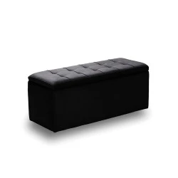 LIDO ΣΚΑΜΠΟ VELVET BLACK ΜΕ ΑΠΟΘ. ΧΩΡΟ 101X41X42εκ. LIDO ΣΚΑΜΠΟ VELVET BLACK ΜΕ ΑΠΟΘ. ΧΩΡΟ 101X41X42εκ.