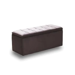 LIDO ΣΚΑΜΠΟ VELVET BROWN ΜΕ ΑΠΟΘ. ΧΩΡΟ 101X41X42εκ. LIDO ΣΚΑΜΠΟ VELVET BROWN ΜΕ ΑΠΟΘ. ΧΩΡΟ 101X41X42εκ.