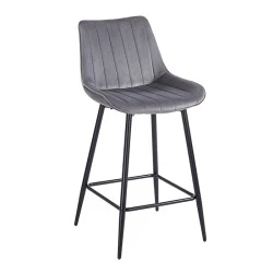 REPO GREY VELVET ΥΦΑΣΜΑ 66εκ. ΣΚΑΜΠΟ ΜΕΤΑΛΛΙΚΟ 48X49X66-96εκ. REPO GREY VELVET ΥΦΑΣΜΑ 66εκ. ΣΚΑΜΠΟ ΜΕΤΑΛΛΙΚΟ 48X49X66-96εκ.