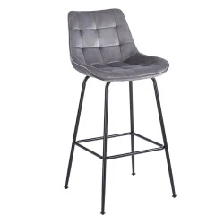 ERMINA GREY VELVET ΥΦΑΣΜΑ 75εκ. ΣΚΑΜΠΟ ΜΕΤΑΛΛΙΚΟ 49X50X75-104εκ. ERMINA GREY VELVET ΥΦΑΣΜΑ 75εκ. ΣΚΑΜΠΟ ΜΕΤΑΛΛΙΚΟ 49X50X75-104εκ.