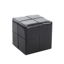 ENZO BLACK PU ΣΚΑΜΠΟ 31X31X31εκ. ENZO BLACK PU ΣΚΑΜΠΟ 31X31X31εκ.