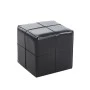 ENZO BLACK PU ΣΚΑΜΠΟ 31X31X31εκ.