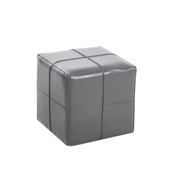 ENZO GREY PU ΣΚΑΜΠΟ 31X31X31εκ. ENZO GREY PU ΣΚΑΜΠΟ 31X31X31εκ.