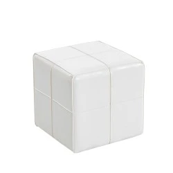 ENZO WHITE PU ΣΚΑΜΠΟ 31X31X31εκ. ENZO WHITE PU ΣΚΑΜΠΟ 31X31X31εκ.
