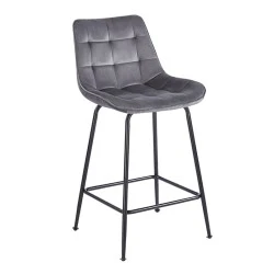 ERMINA GREY VELVET ΥΦΑΣΜΑ 64εκ. ΣΚΑΜΠΟ ΜΕΤΑΛΛΙΚΟ 49X50X64-94εκ. ERMINA GREY VELVET ΥΦΑΣΜΑ 64εκ. ΣΚΑΜΠΟ ΜΕΤΑΛΛΙΚΟ 49X50X64-94εκ.