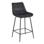 ERMINA BLACK VELVET ΥΦΑΣΜΑ 64εκ. ΣΚΑΜΠΟ ΜΕΤΑΛΛΙΚΟ 49X50X64-94εκ.