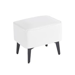 SAMI WHITE PU ΣΚΑΜΠΟ 40X30X34εκ. SAMI WHITE PU ΣΚΑΜΠΟ 40X30X34εκ.