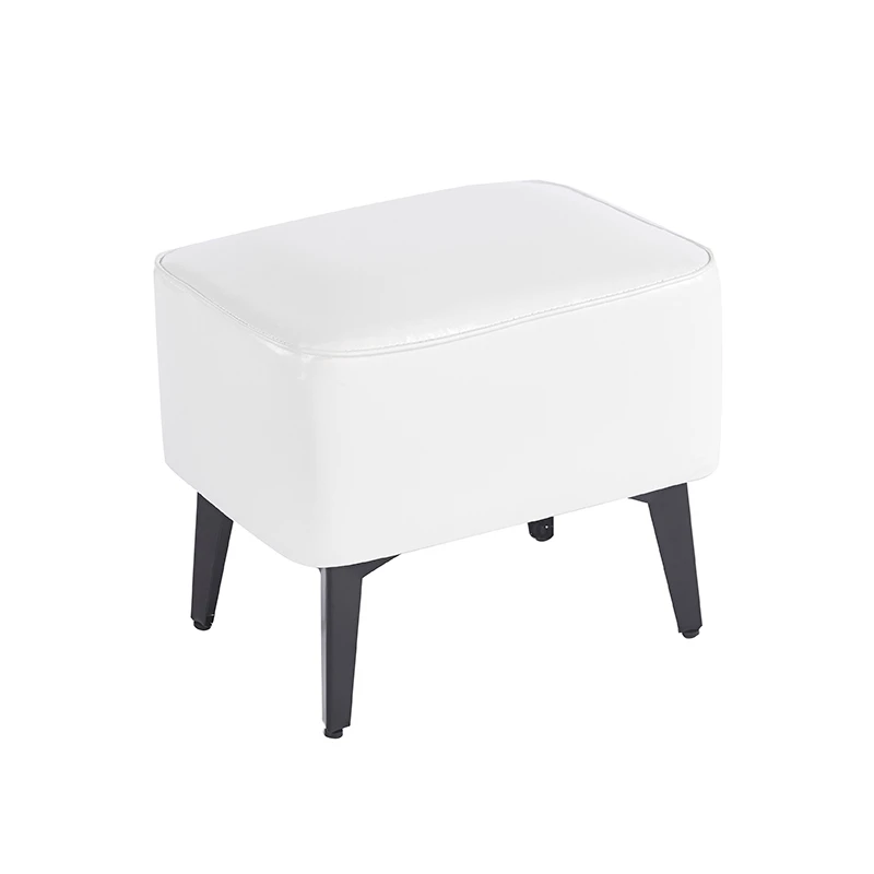 SAMI WHITE PU ΣΚΑΜΠΟ 40X30X34εκ.