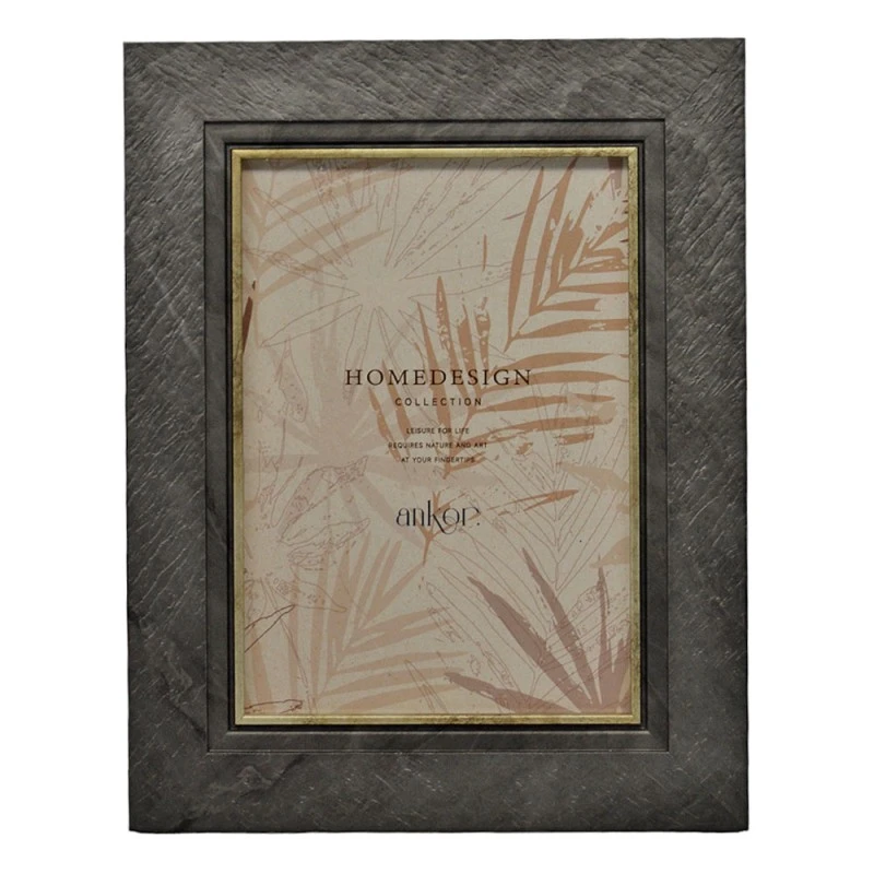 ΚΟΡΝΙΖΑ ΠΛΑΣΤΙΚΗ 10x15εκ. ΣΕ ΓΚΡΙ ΧΡΩΜΑ ΜΕ ΣΑΓΡΕ ΟΨΗ ANKOR