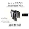 ΚΑΤΣΑΡΟΛΑ ΑΝΟΞΕΙΔΩΤΗ ΜΕ ΓΥΑΛΙΝΟ ΚΑΠΑΚΙ Dmond TRI-PLY 26εκ. ΑΝΤΙΚΟΛΛΗΤΙΚΗ ANKOR