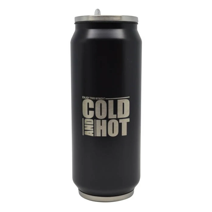 ΠΟΤΗΡΙ ΘΕΡΜΟΣ INOX ΜΑΥΡΟ COLD AND HOT 500ml ANKOR