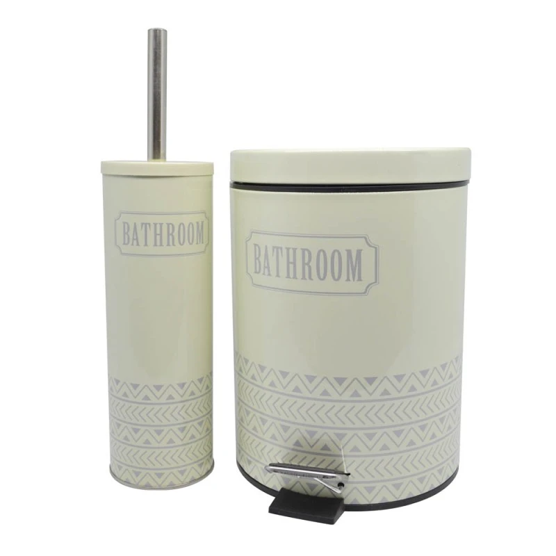 ΠΙΓΚΑΛ ΒΟΥΡΤΣΑΚΙ INOX  ΜΠΕΖ BATHROOM 9,5x40 εκ. ANKOR