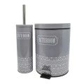 ΠΙΓΚΑΛ ΒΟΥΡΤΣΑΚΙ INOX ΓΚΡΙ BATHROOM 9,5x40 εκ. ANKOR