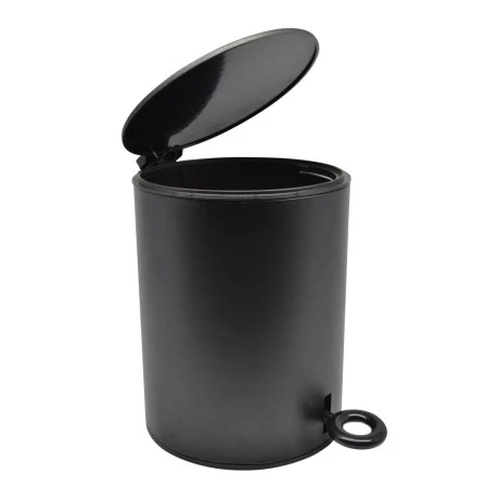 ΚΑΛΑΘΙ ΜΠΑΝΙΟΥ 5lt INOX ΜΑΥΡΟ SOFT CLOSE ANKOR
