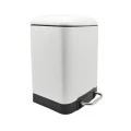 ΚΑΛΑΘΙ ΜΠΑΝΙΟΥ 6lt INOX ΑΣΠΡΟ SOFT CLOSE ANKOR