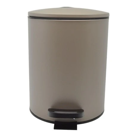 ΚΑΛΑΘΙ ΜΠΑΝΙΟΥ 5lt INOX ΜΠΕΖ ΓΚΡΙ ΜΑΤ SOFT CLOSE ANKOR