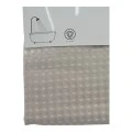 ΚΟΥΡΤΙΝΑ ΠΟΛΥΕΣΤΕΡΙΚΗ 180x180εκ 115gsm ΜΕ 12 ΚΡΙΚΟΥΣ ΣΕ ΜΠΕΖ ΧΡΩΜΑ ANKOR