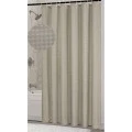 ΚΟΥΡΤΙΝΑ ΠΟΛΥΕΣΤΕΡΙΚΗ 180x200εκ 115gsm ΜΕ 12 ΚΡΙΚΟΥΣ ΣΕ ΜΠΕΖ ΧΡΩΜΑ ANKOR