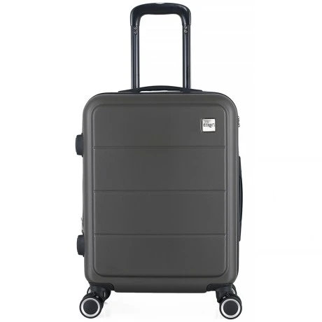 ΒΑΛΙΤΣΑ ΚΑΜΠΙΝΑΣ ANKOR ABS 37x27x55εκ. ΜΕ ΕΠΕΚΤΑΣΗ ΚΑΙ 4 ΡΟΔΕΣ ΑΝΘΡΑΚΙ