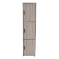 ΝΤΟΥΛΑΠΙ ΞΥΛΙΝΟ ΜΕ ΡΑΦΙΑ ΣΕ ΦΥΣΙΚΟ ΧΡΩΜΑ 40x30x166εκ. ANKOR