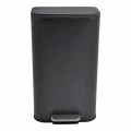 ΚΑΔΟΣ ΑΠΟΡΡΙΜΑΤΩΝ SOUL 30L SOFT CLOSE ΙΝΟΧ ΜΑΥΡΟ ΜΑΤ ANKOR