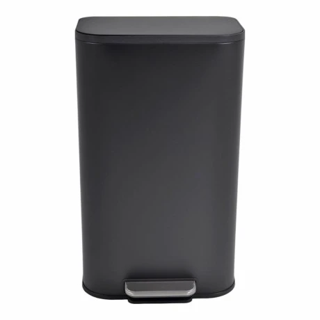 ΚΑΔΟΣ ΑΠΟΡΡΙΜΑΤΩΝ SOUL 30L SOFT CLOSE ΙΝΟΧ ΜΑΥΡΟ ΜΑΤ ANKOR