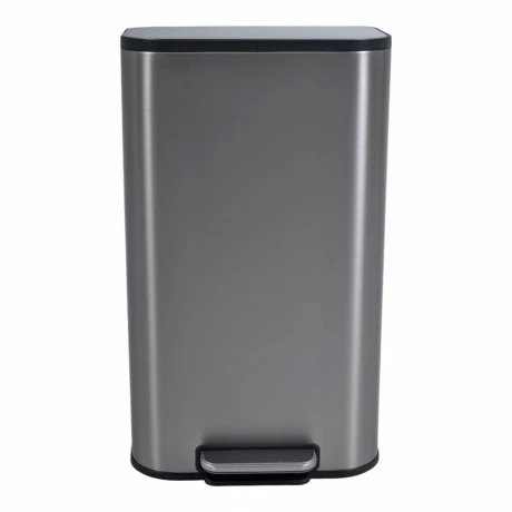 ΚΑΔΟΣ ΑΠΟΡΡΙΜΑΤΩΝ SOUL 30L SOFT CLOSE FINGER PRINT PROOF INOX ΜΑΤ ANKOR