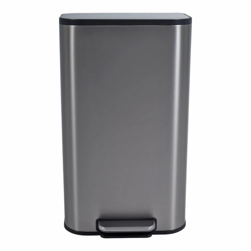 ΚΑΔΟΣ ΑΠΟΡΡΙΜΑΤΩΝ SOUL 30L SOFT CLOSE FINGER PRINT PROOF INOX ΜΑΤ ANKOR