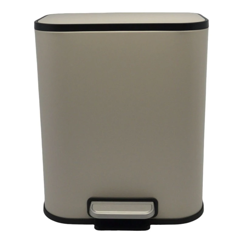 ΚΑΛΑΘΙ ΜΠΑΝΙΟΥ SOUL 5lt SOFT CLOSE ΜΕΤΑΛΛΙΚΟ TAUPE ΜΑΤ ANKOR