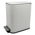 ΚΑΛΑΘΙ ΜΠΑΝΙΟΥ BELLO 5lt SOFT CLOSE SLIM  ΜΕΤΑΛΛΙΚΟ ΑΣΠΡΟ ΜΑΤ ANKOR