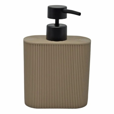 DISPENSER ΠΟΛΥΕΣΤΕΡΙΚΟ ΡΙΓΕ ΣΕ TAUPE ΜΑΤ ΧΡΩΜΑ  10,5x5x16,5εκ.ANKOR