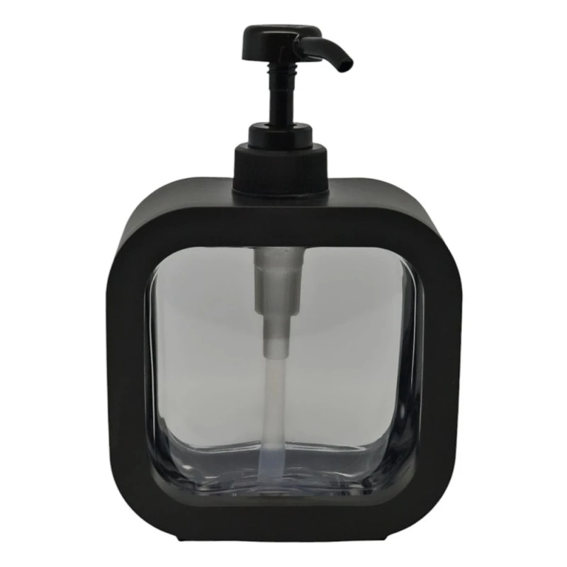 DISPENSER ΠΛΑΣΤΙΚΟ ΜΑΥΡΟ ΜΕ ΔΙΑΦΑΝΕΣ ΤΜΗΜΑ 12,8x5,8x17,1εκ.ANKOR
