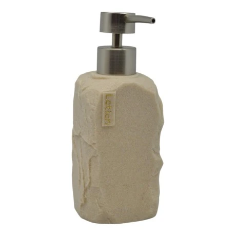 DISPENSER ΠΟΛΥΕΣΤΕΡΙΚΟ ΜΠΕΖ ΜΕ ΟΨΗ ΠΕΤΡΑΣ 7,5x7,6x18,8εκ.ANKOR