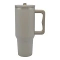 ΠΟΤΗΡΙ ΘΕΡΜΟΣ ΑΝΟΞΕΙΔΩΤΟ 1,2lt ΜΕ ΚΑΛΑΜΑΚΙ TAUPE 9,8x26εκ.ANKOR