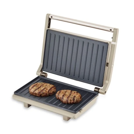 ΤΟΣΤΙΕΡΑ ΨΗΣΤΙΕΡΑ GRILL 2 ΘΕΣΕΩΝ ΜΕ ΑΝΤΙΚΟΛΛΗΤΙΚΕΣ ΠΛΑΚΕΣ  ΣΕ ΜΠΕΖ ΜΑΤ ΧΡΩΜΑ 1300W ANKOR