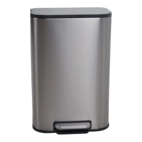 ΚΑΔΟΣ ΑΠΟΡΡΙΜΑΤΩΝ SOUL 12L SOFT CLOSE FINGER PRINT PROOF INOX ΜΑΤ ANKOR