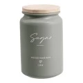 ΣΕΤ 2 ΜΕΤΑΛΛΙΚΑ ΒΑΖΑ ΛΑΔΙ ΜΕ ΜΠΑΜΠΟΥ ΚΑΠΑΚΙ Coffee Sugar 9,5x15,2εκ. ANKOR