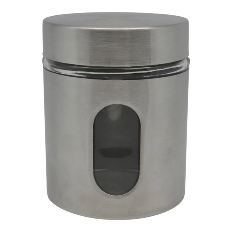 ΒΑΖΟ ΜΕΤΑΛΛΙΚΟ 0,6lt ΜΕ ΕΣΩΤΕΡΙΚΟ ΓΥΑΛΙΝΟ ΔΟΧΕΙΟ ANKOR