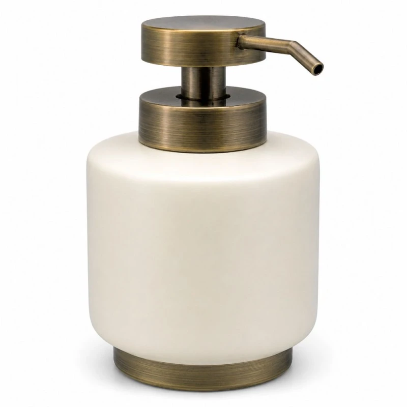 DISPENSER ΠΟΛΥΕΣΤΕΡΙΚΟ ΜΠΕΖ ΜΕ ΧΡΥΣΗ ΑΝΤΙΚΕ ΑΝΤΛΙΑ 9,5x9,5x12,7εκ. ANKOR