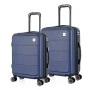 ΣΕΤ 2 ΒΑΛΙΤΣΕΣ ANKOR ABS 37x27x55εκ. ΚΑΙ 41x31x65εκ. ΜΕ ΕΠΕΚΤΑΣΗ ΚΑΙ 4 ΡΟΔΕΣ ΜΠΛΕ