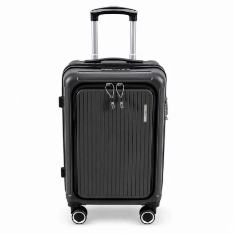 ΒΑΛΙΤΣΑ ΚΑΜΠΙΝΑΣ ANKOR PP 34x25x55εκ. ΜΕ 4 ΡΟΔΕΣ ΑΝΘΡΑΚΙ