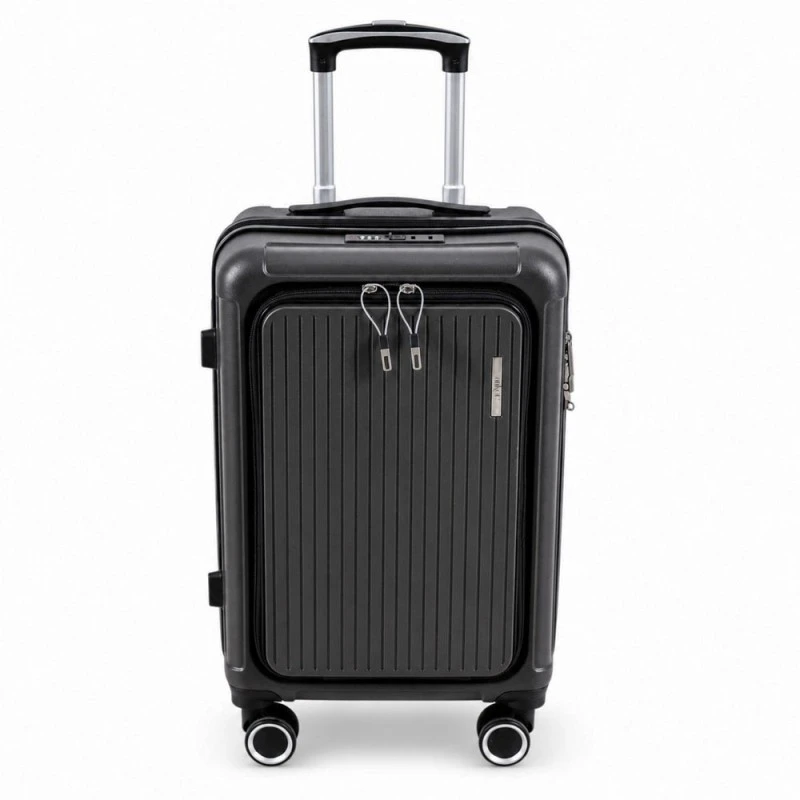 ΒΑΛΙΤΣΑ ΚΑΜΠΙΝΑΣ ANKOR PP 34x25x55εκ. ΜΕ 4 ΡΟΔΕΣ ΑΝΘΡΑΚΙ