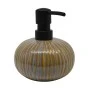 DISPENSER ΚΕΡΑΜΙΚΟ ΓΚΡΙ ΧΡΥΣΟ 11,5x11,5x13εκ.ANKOR