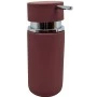 DISPENSER ΚΕΡΑΜΙΚΟ RUBBER ΜΠΟΡΝΤΟ ΜΑΤ ΧΡΩΜΑ 8,5x8,5x16εκ.ANKOR